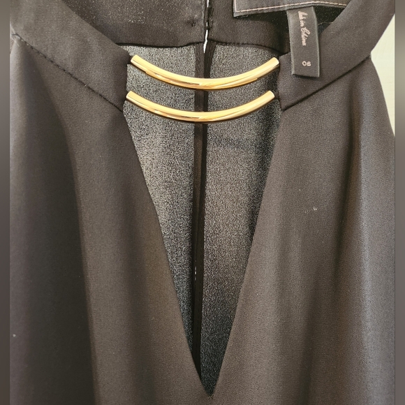 BCBG Max Azaria Black Romper 8M - Picture 2 of 8